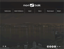 Tablet Screenshot of mavibalik.com